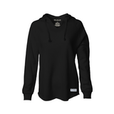 Sudadera con capucha ligera con lavado de ropa Epic Brand para mujer