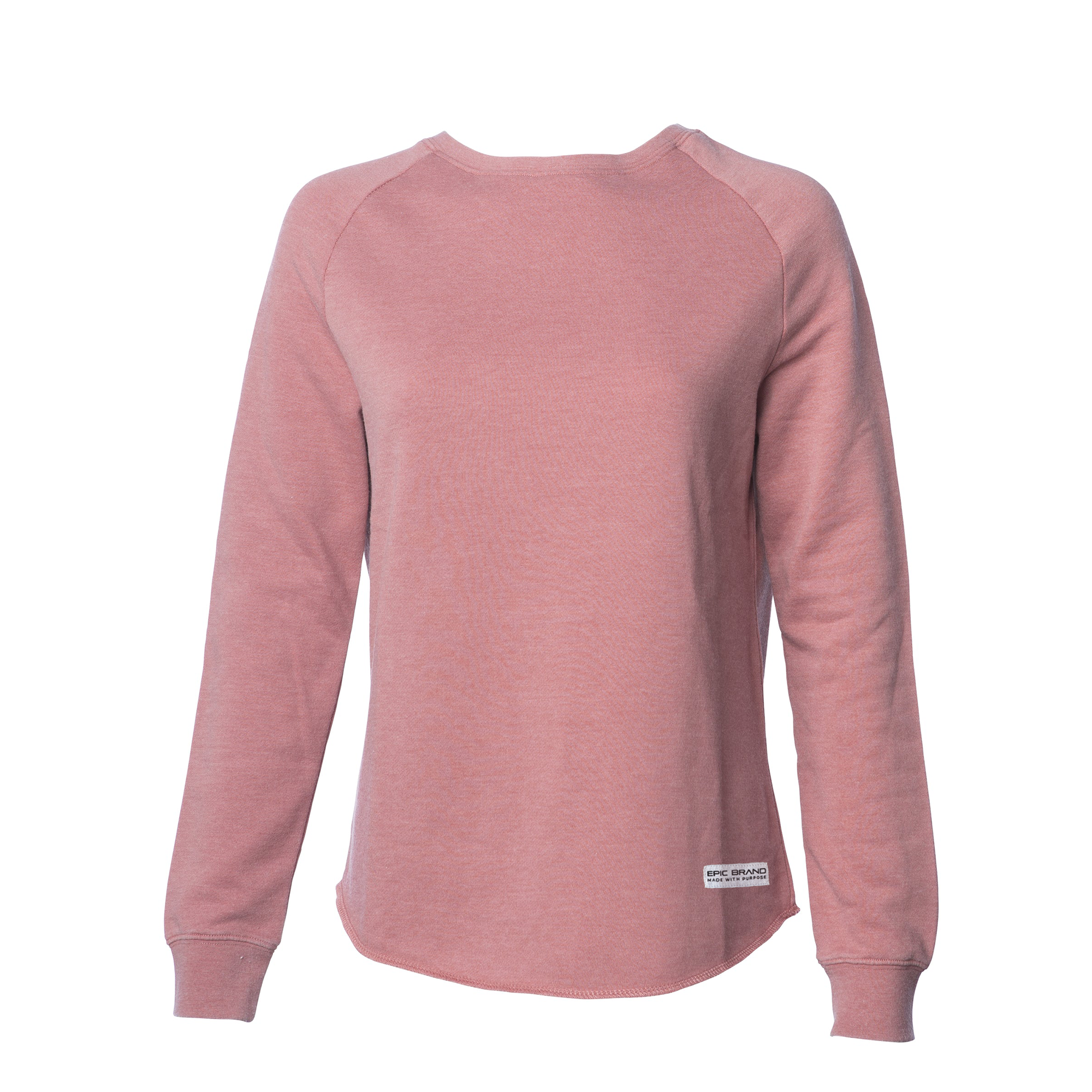 Epic Brand Women's Lightweight Garment Wash Sweatshirt