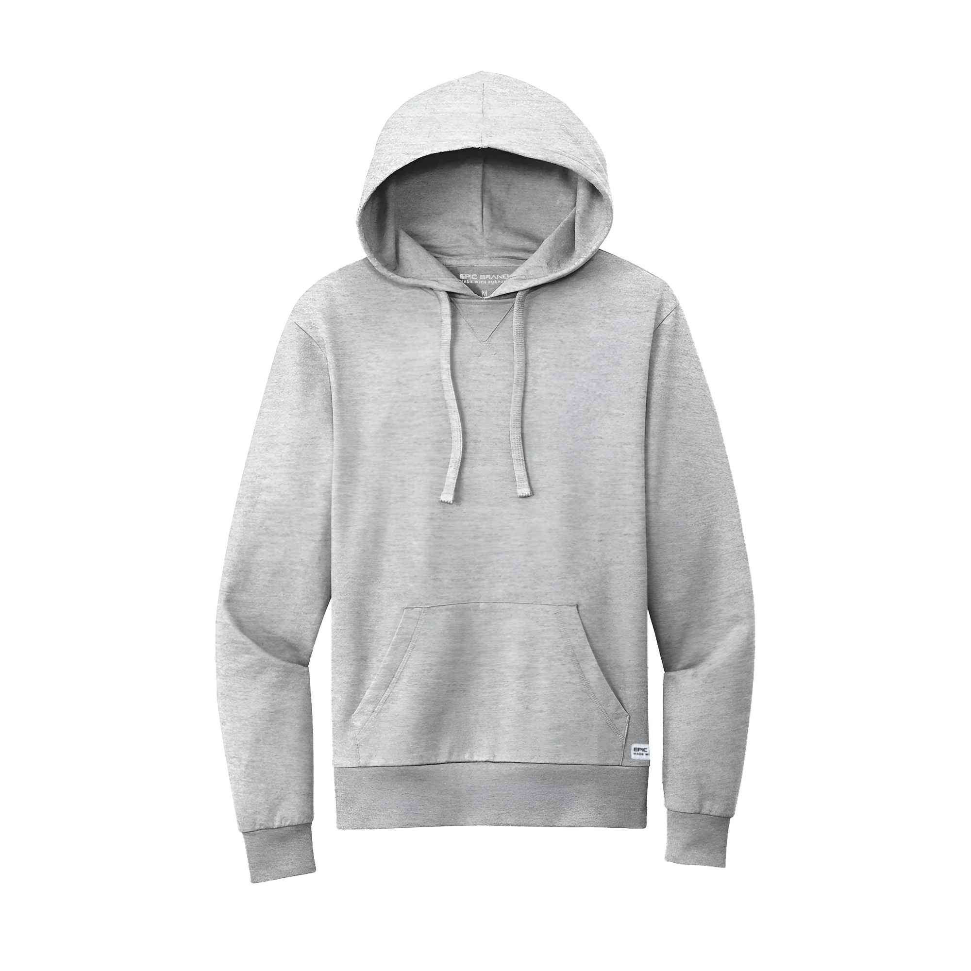 Epic Brand Men's Organic French Terry Pullover Hoodie